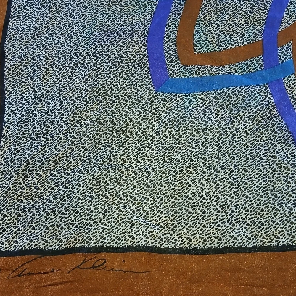 Vintage Anne Klein Silk Scarf